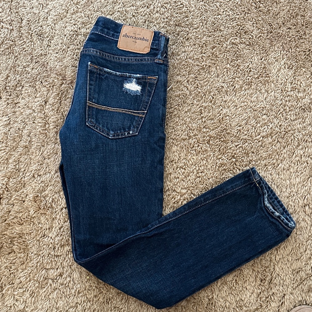 Abercrombie & Fitch Dark Blue Slim Jeans